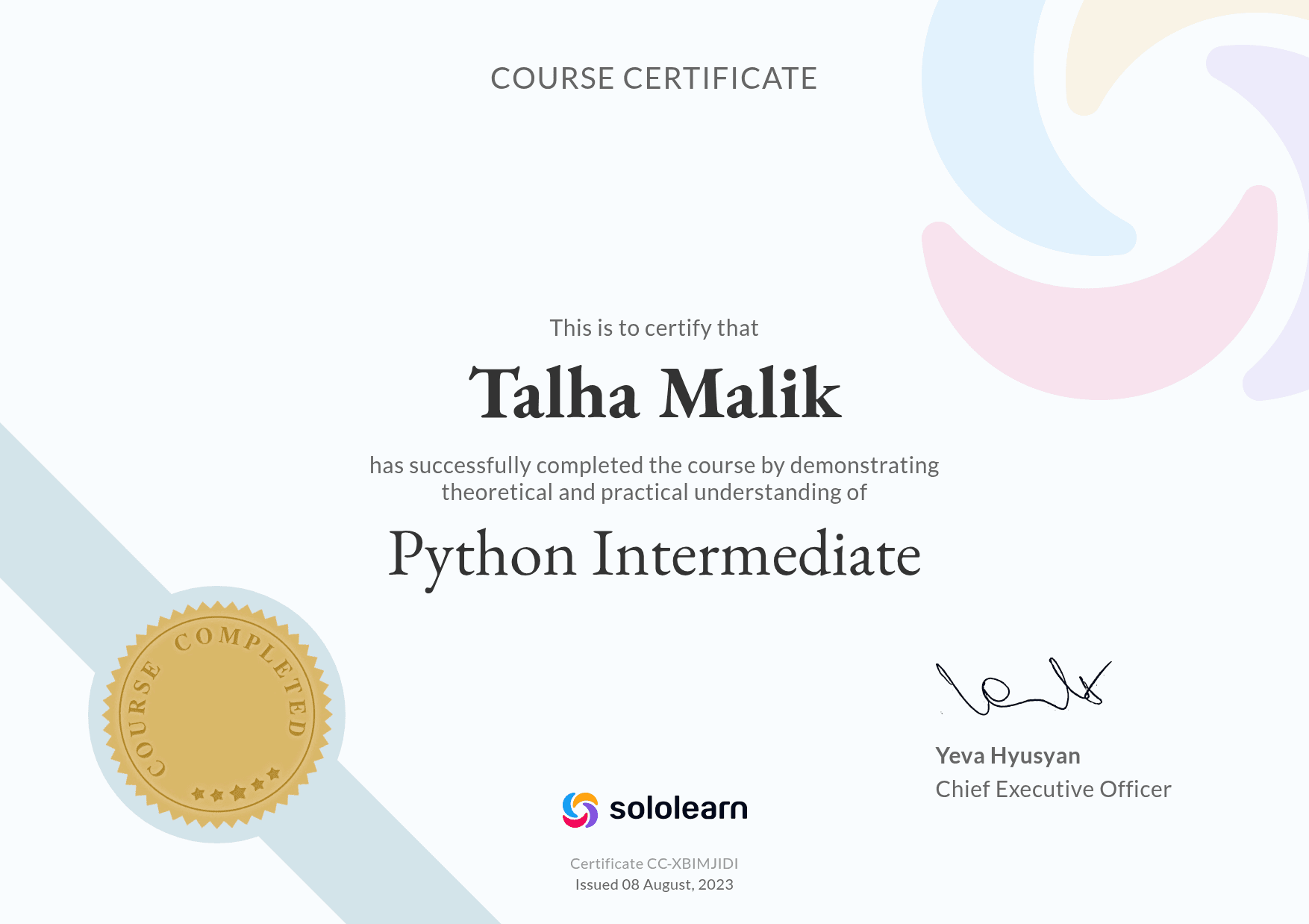 Python Intermediate